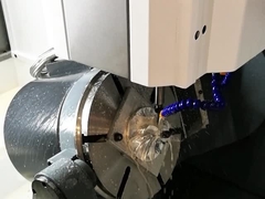 kim loại chính xác cao 5 trục CNC gia công thép không gỉ đồng nhôm ốc cụ