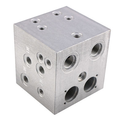 Nhôm Hydraulic Valve Manifold Block CNC Turning Milling cho máy móc công nghiệp
