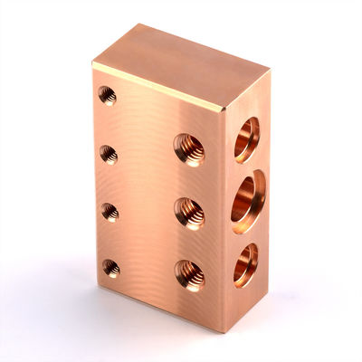 Máy gia công đồng nhôm Các khối van thủy lực CNC Milling Thép không gỉ Các khối thủy lực