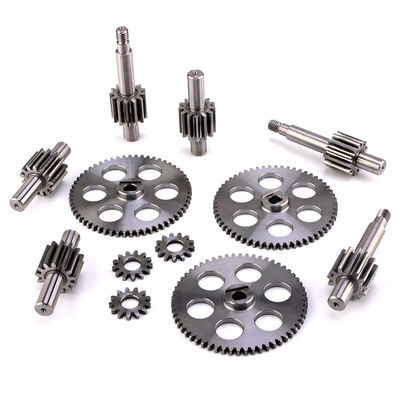 Đường bánh răng Spur Gear Cylindrical Gear Plate Gear nội bộ Pinion Metal Mechanical Gear