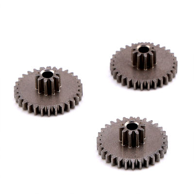 Các bộ phận bánh răng CNC chính xác cao Đặt bánh răng tùy chỉnh Đinh trục Sintered Bevel Spur Gear Bột kim loại