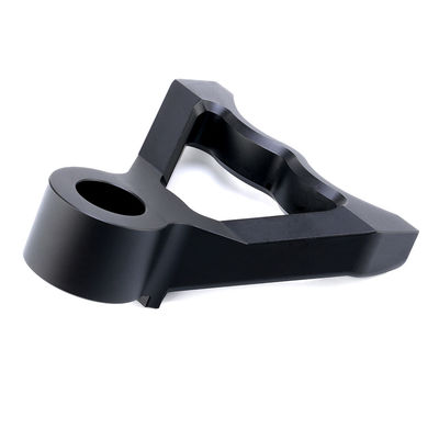 Hàng không nhôm 7075 chế biến nguyên mẫu nhanh hợp kim nhôm Anodized Black Parts