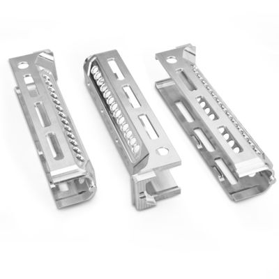 2D / 3D bản vẽ CNC gia công các bộ phận nhôm với Ra0,8 bề mặt thô tùy chỉnh